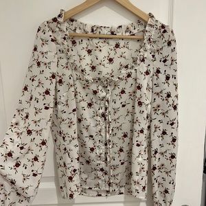 Floral blouse
